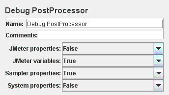 Debug PostProcessor