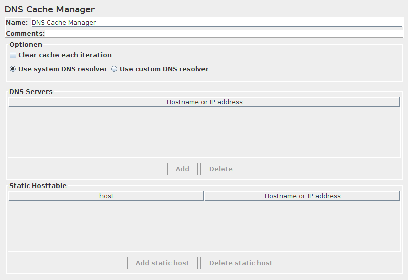 DNS Cache Manager