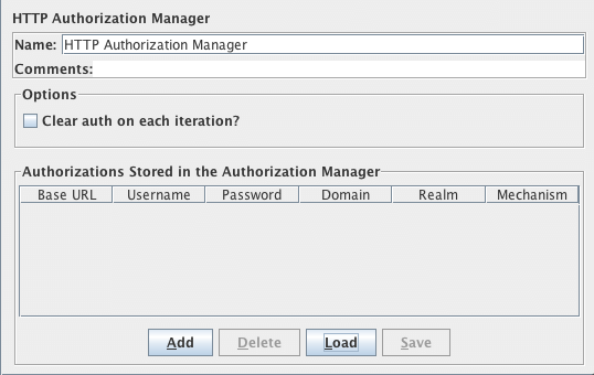 HTTP Authorization Manager