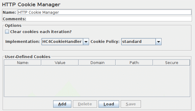HTTP Cookie Manager