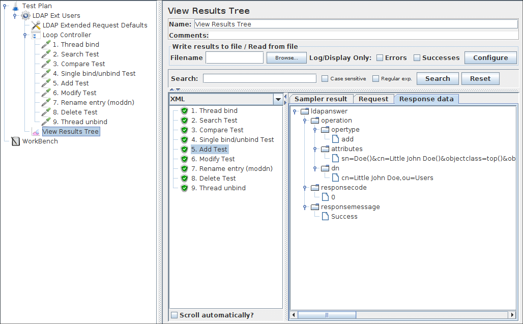 Figure 8b.4. View Result Tree Listener