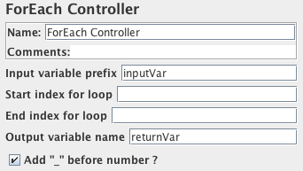 ForEach Controller