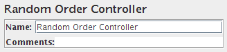 Random Order Controller