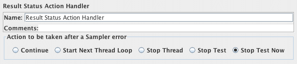 Result Status Action Handler