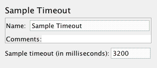 Sample Timeout