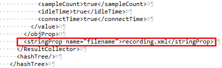 Figure 4 - recording.jmx save file