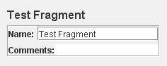 Test Fragment
