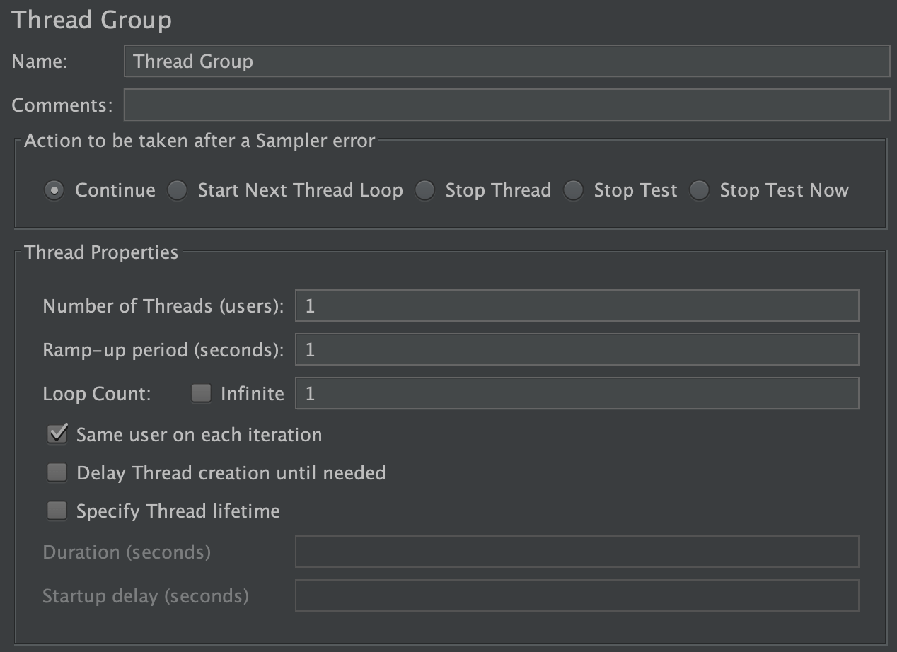 Thread Group