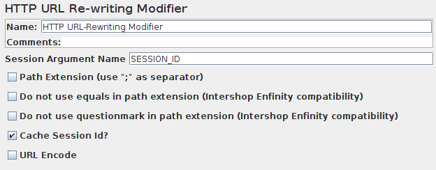 Figure 2 - Request parameters