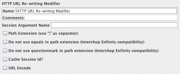 HTTP URL Re-writing Modifier