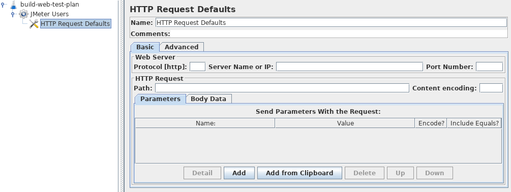 Figure 4.3. HTTP Request Defaults