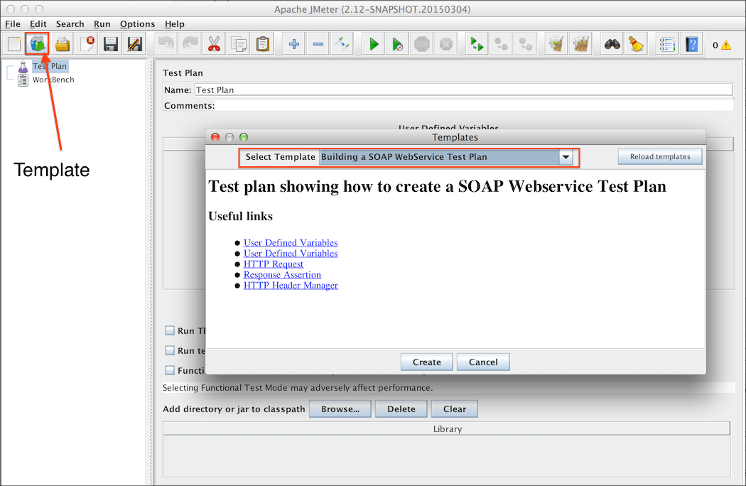 Figure 9.1.0. Webservice Template