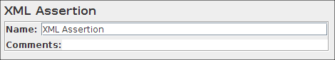 XML Assertion